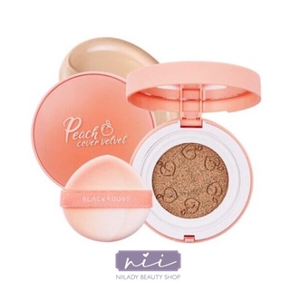 Phấn Nước Black Rouge Peach Cover Velvet Cushion