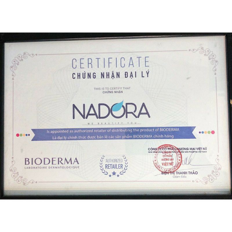 NƯỚC TẨY TRANG BIODERMA SIZE 100ML