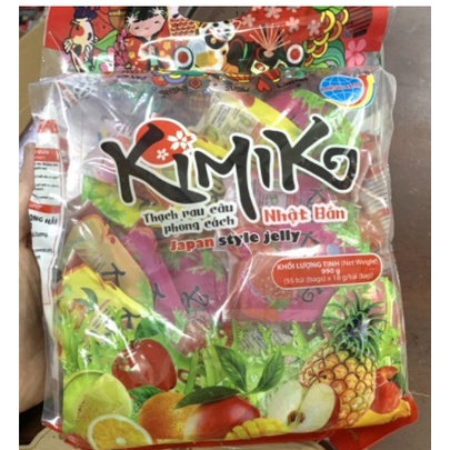 THẠCH TÚI KIMIKO LONG HẢI TÚI 990 GAM .