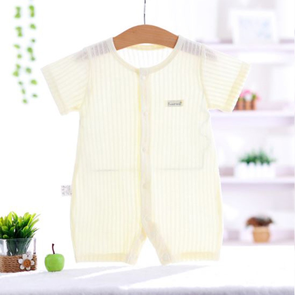 Bodysuit cho bé bộ body đùi cho bé trai gái sơ sinh cộc tay Cao Cấp Thoáng Mát quần áo sơ sinh Cực Đẹp từ 3-12kg - BDC11