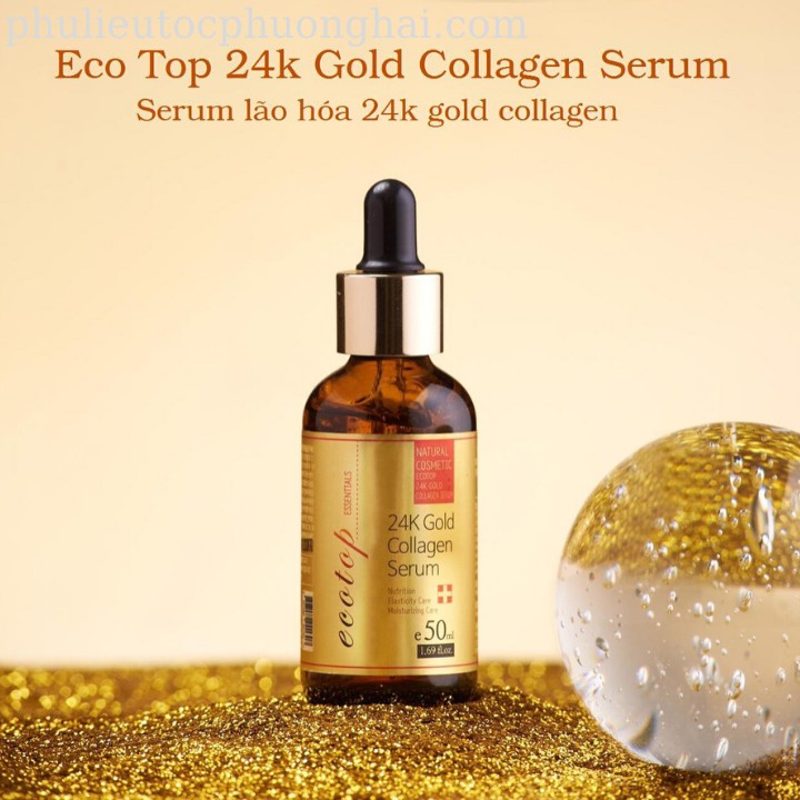 Serum lão hóa 24k gold collagen - Eco Top 24k Gold Collagen Serum