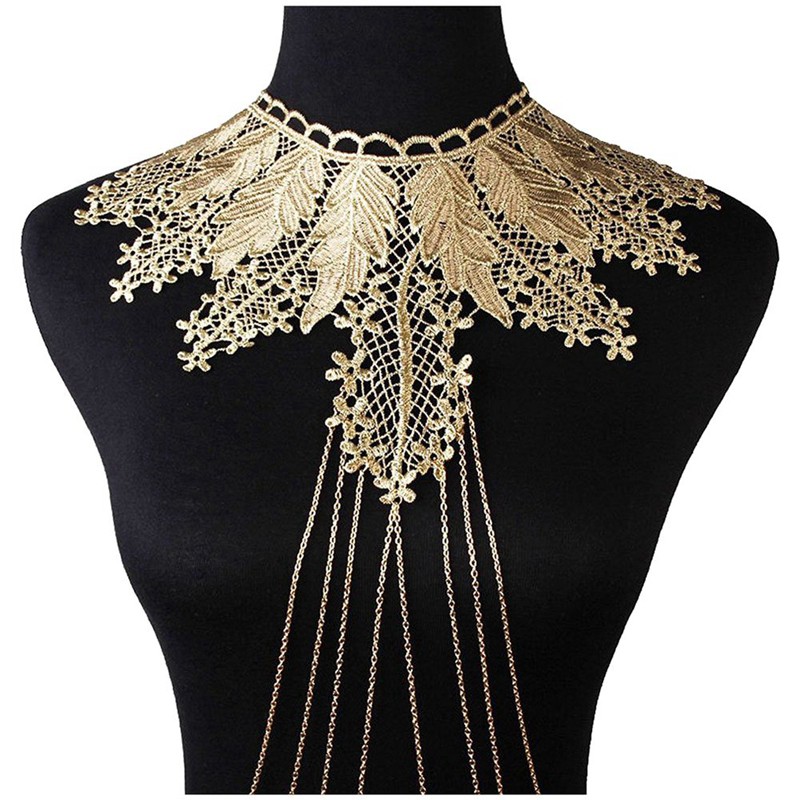 vòng cổ Body Chain Đeo Cơ Thể Phong Cách Punk