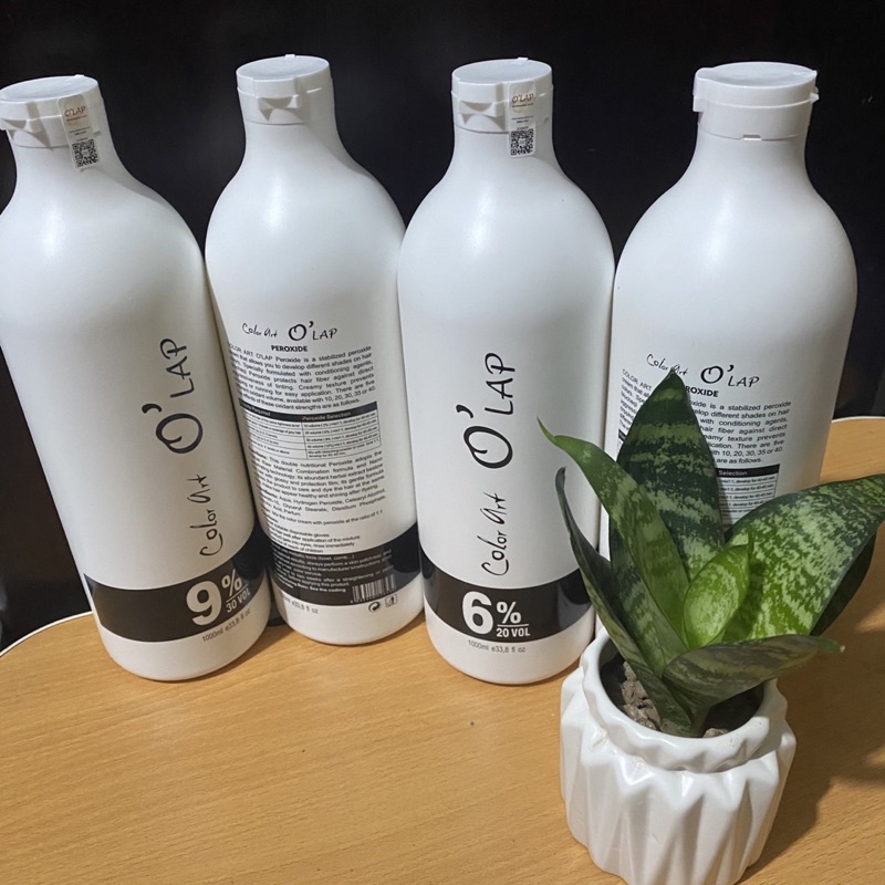 Oxy Dung Dịch Trợ nhuộm OLAP COLAGEN 1000ml Đặc Thơm Ko Sót