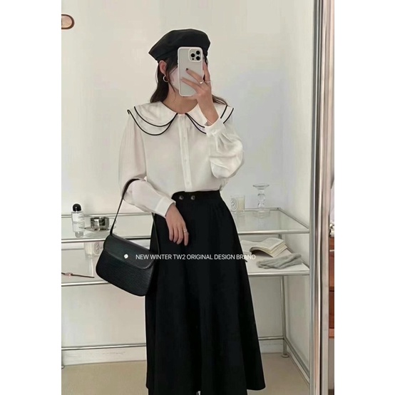 Sơ mi cổ kép