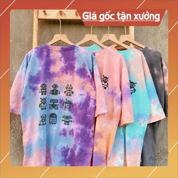 Áo Robot Phản Quang TieDye Loang Màu siêu xinh HOT