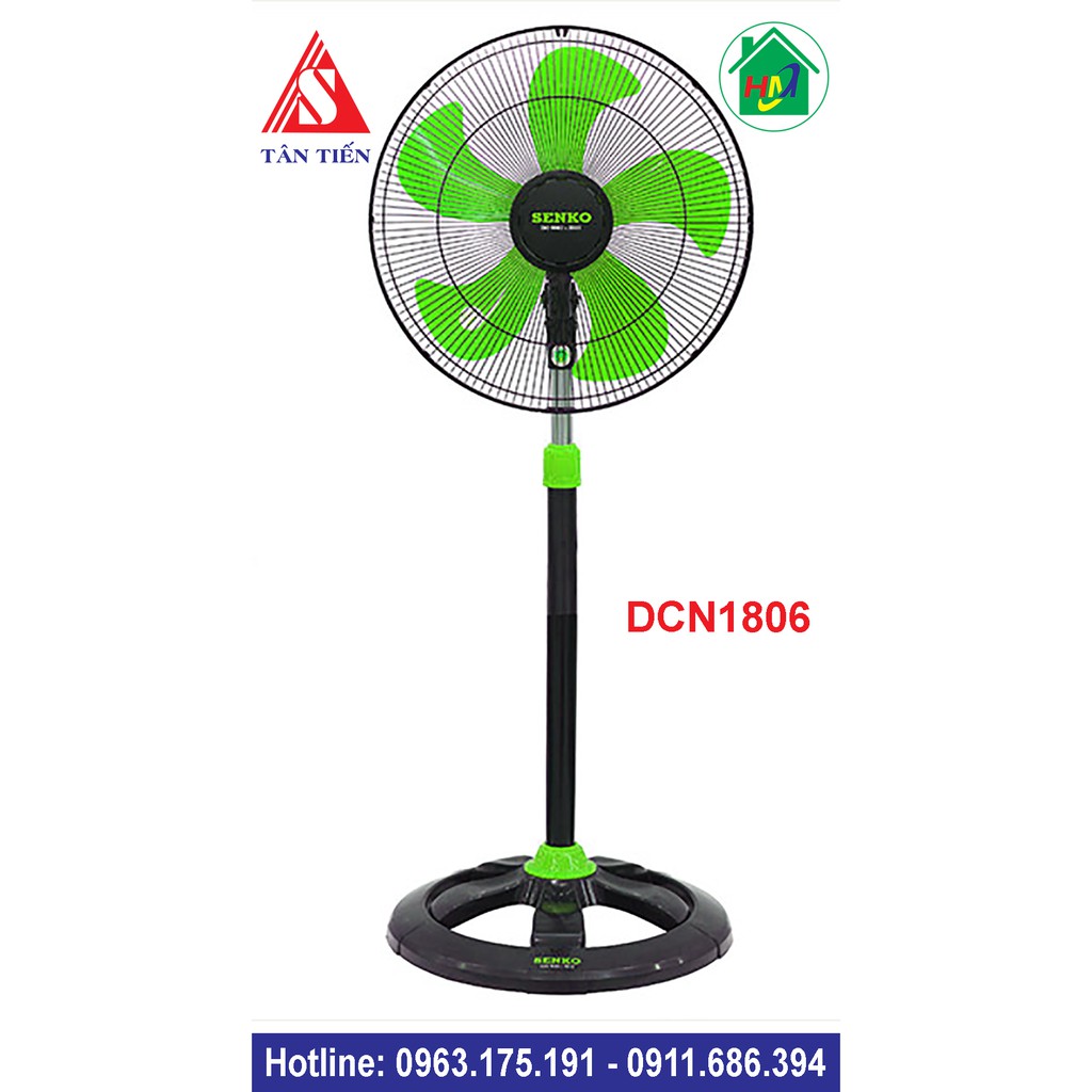 Quạt Đứng Công Nghiệp 5 Cánh Senko DCN1806