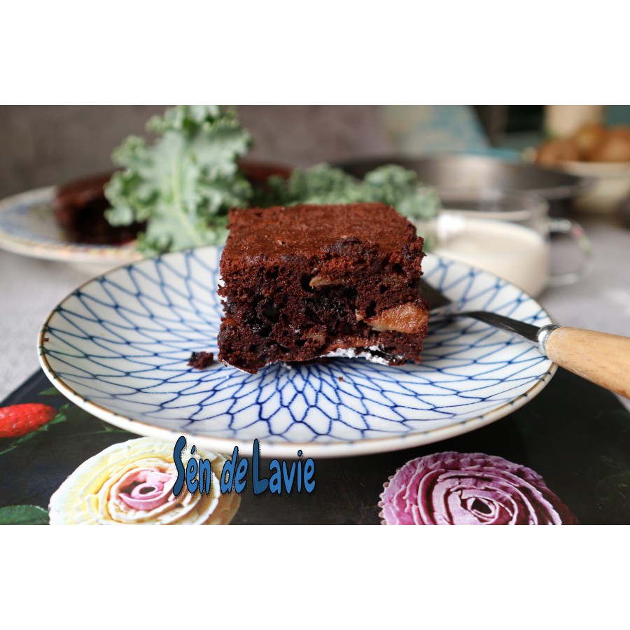 Combo làm Bánh Sô cô la Táo - apple chocolate cake - Sén de Lavie