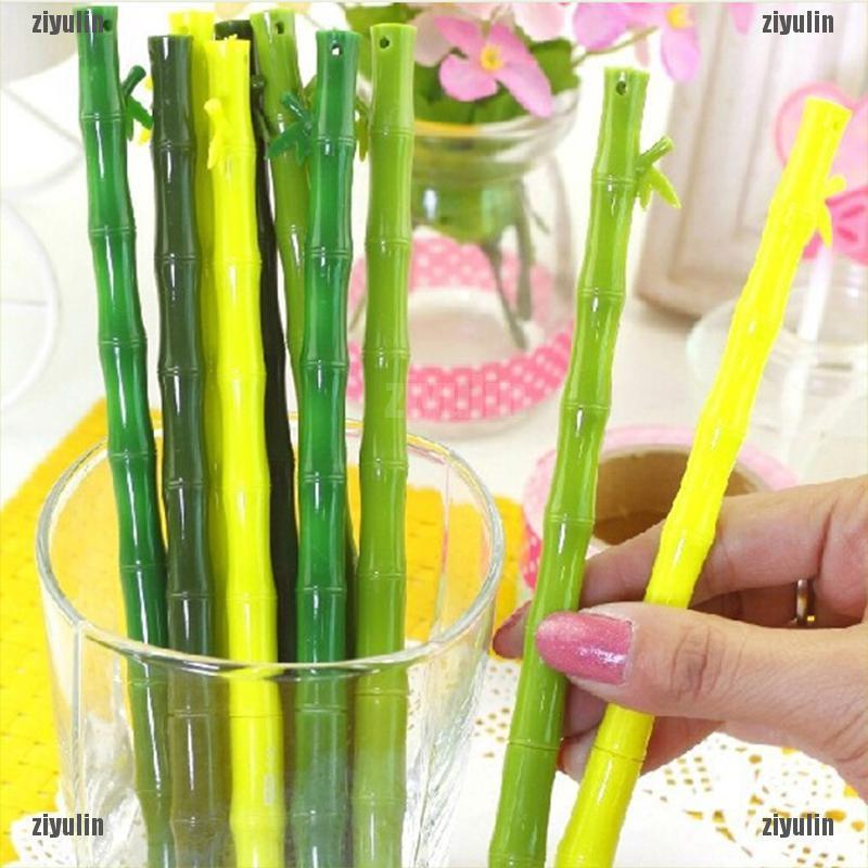 Set 2 bút bi hình cây tre thiết kế độc đáo sáng tạo