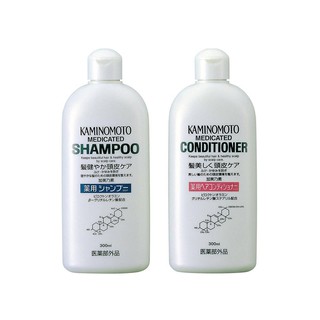 (chất lượng) Bộ gội xả kích thích mọc tóc Kaminomoto Nhật Bản 300ml