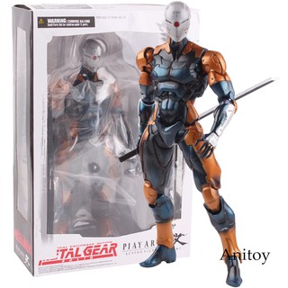 Play Arts Kai Metal Gear Solid Cyborg Ninja Gray Fox Action Figure Model toy