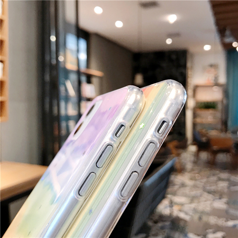 Ốp điện thoại họa tiết cầu vồng dành cho iphone case 7 / 7plus / 8 / 8plus / x / xs / xs max / 11/ 11 promax MM | BigBuy360 - bigbuy360.vn