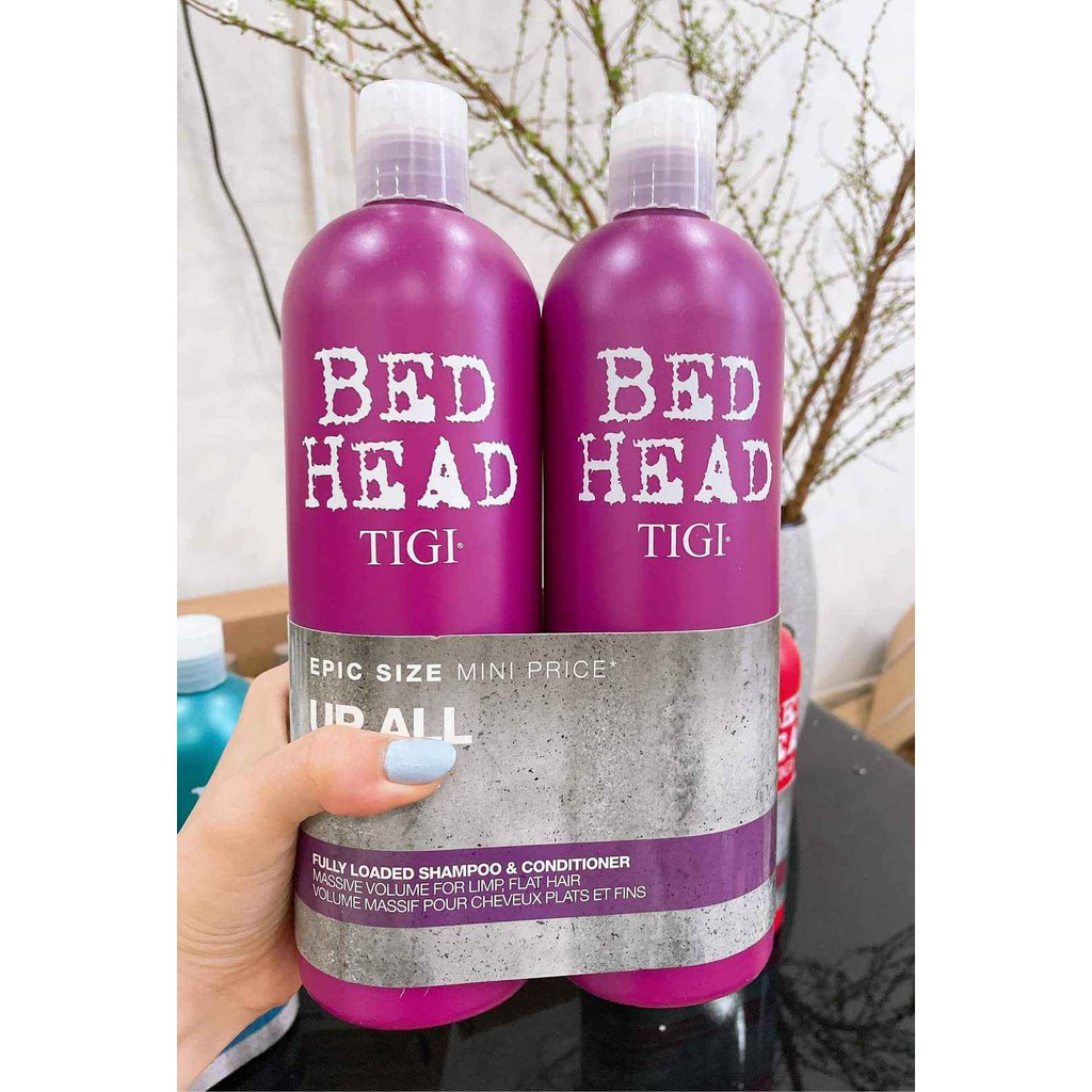 Cặp Dầu Gội Xả TIGI Đủ Màu 750ML | Phục Hồi Tóc Hư Tổn, Giảm Gãy Rụng | Hàng Chính Hãng