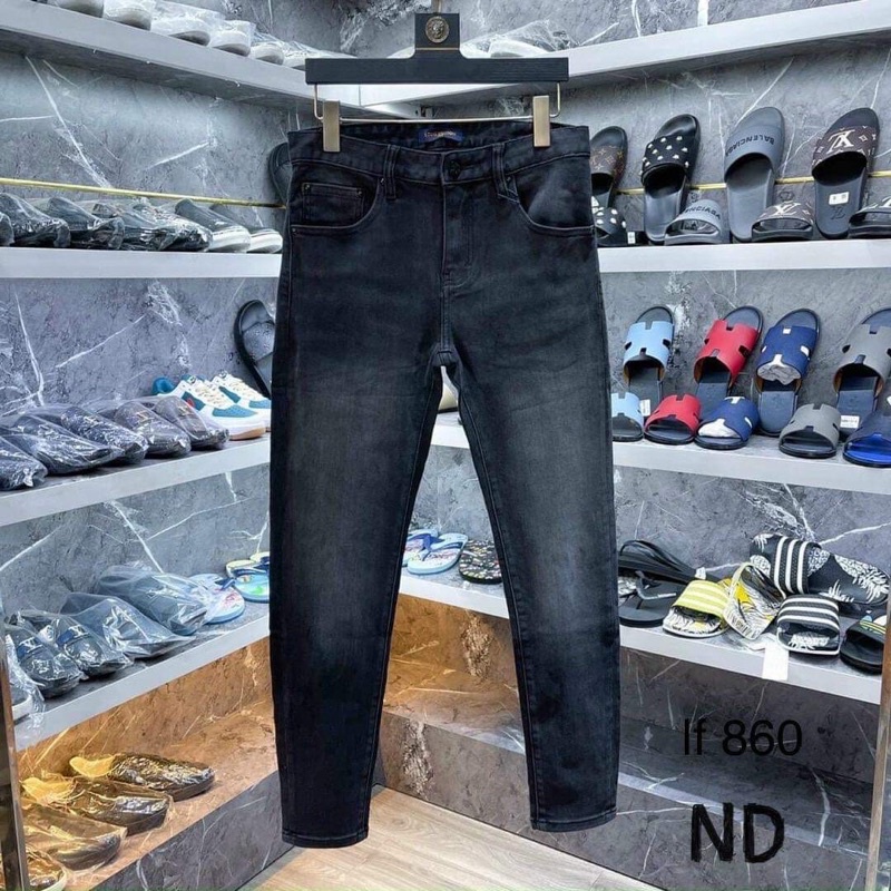 Quần bò LV trơn bản sfp sịn3401-3455