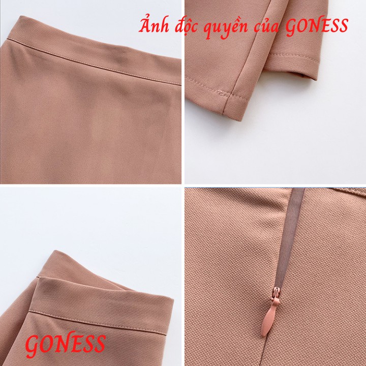 Chân váy Goness chữ a dáng ngắn có quần trong, nhiều màu, chất vải vintex cao cấp | BigBuy360 - bigbuy360.vn