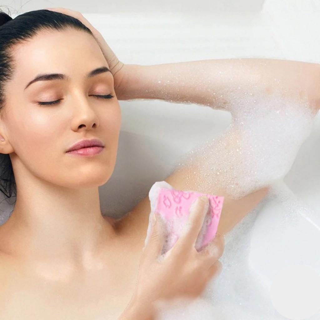 Mút tắm kì gét loại bỏ da chết ,không lo mồ hôi đọng lại trên da mà không thể loại bỏ-BABYHIP | BigBuy360 - bigbuy360.vn