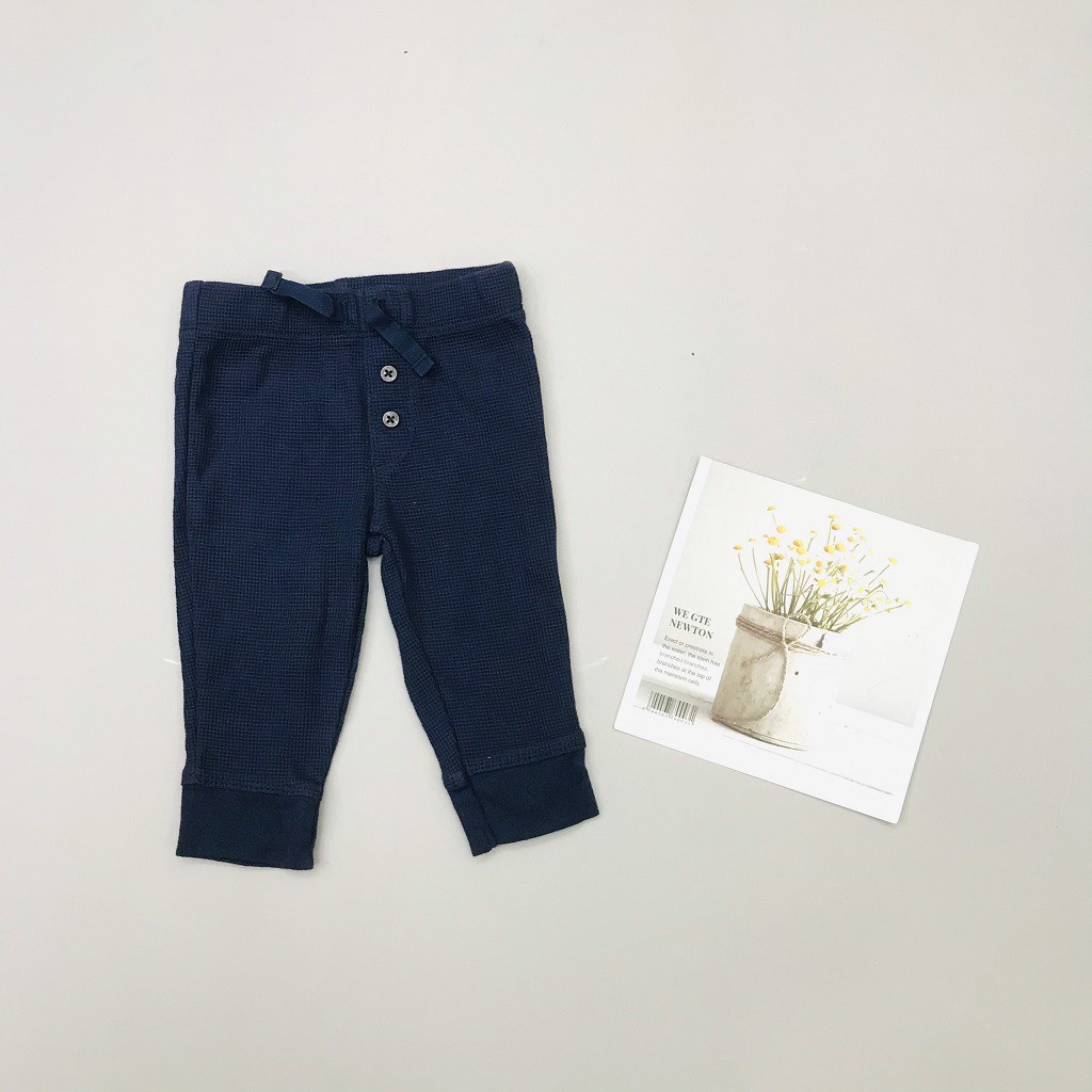 [Sale Hàng Lẻ Size] Quần Dài Sơ Sinh Bé Trai, Size 3-6M, Hàng Xuất Dư Chất Rất Đẹp