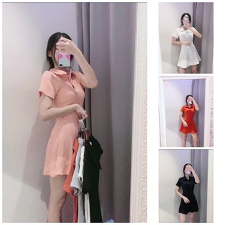 Đầm MIDI polo dáng xoè siêu xinh