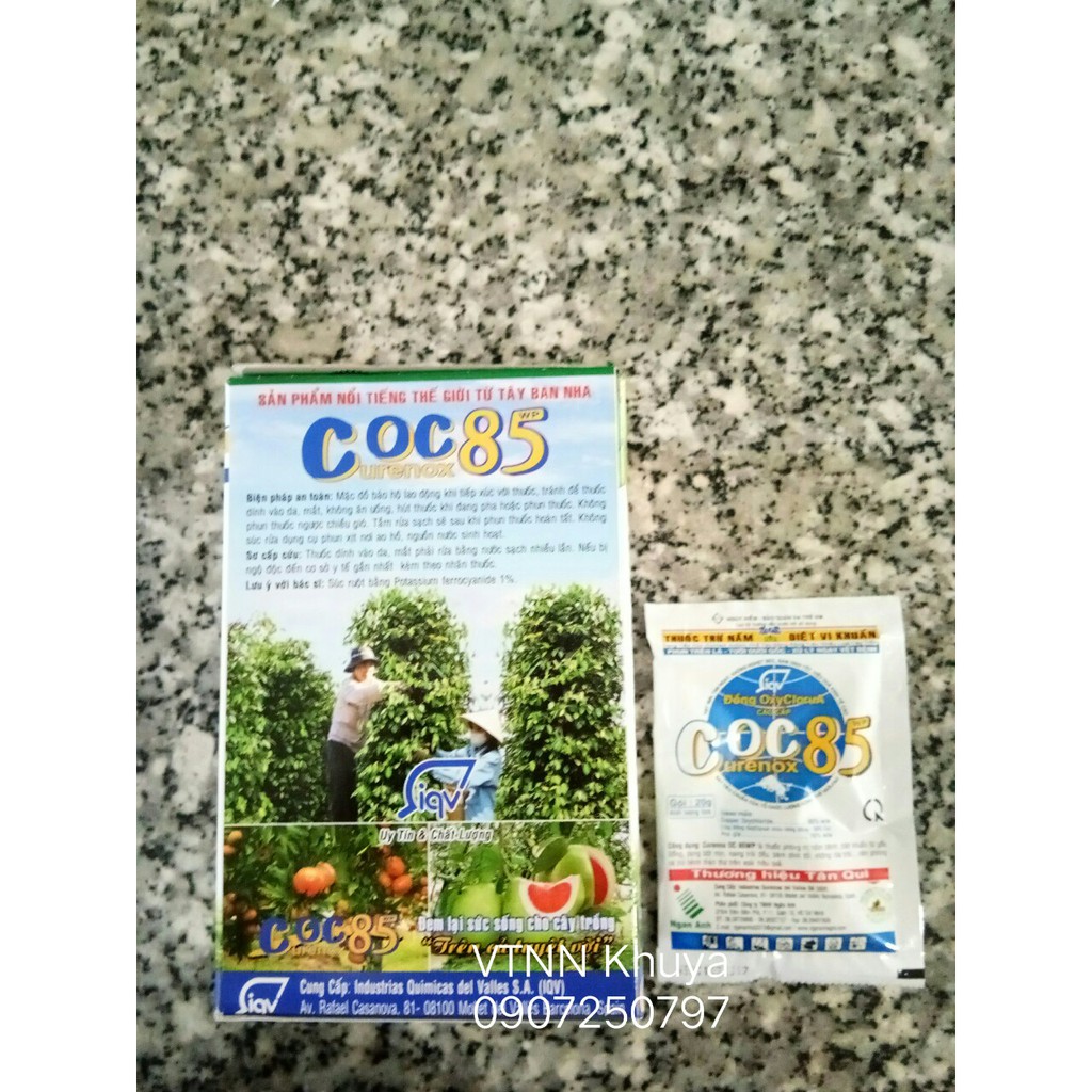 [RẺ VÔ ĐỊCH] Thuốc phòng trừ nấm bệnh Coc85 - 20gr