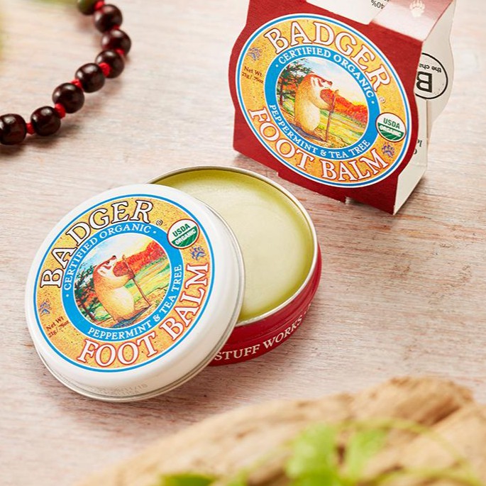 Badger - Sáp Hữu Cơ Chăm Sóc Bàn Chân - Foot Balm [USDA Organic] | BigBuy360 - bigbuy360.vn