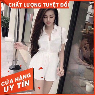 [Giá hủy diệt] [ Deal Sốc ] Jum Nữ Ngắn Cổ Sơ Mi Cát Hàn Sang Trọng ( ảnh thật )