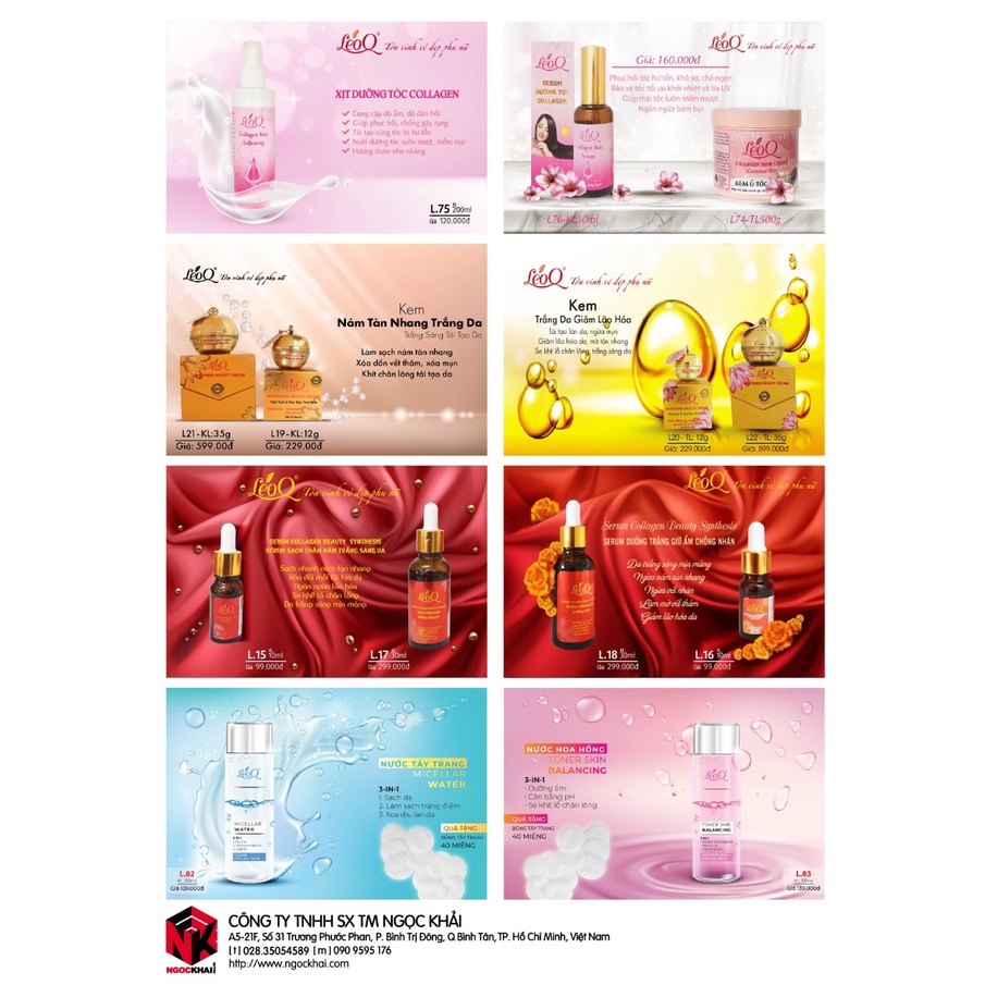 Sữa rửa mặt Collagen Ngọc trai 150ml 112K