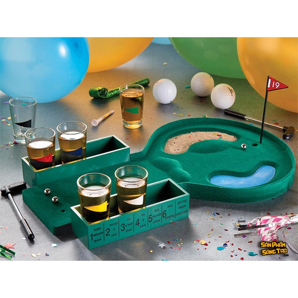 Đồ chơi uống rượu thú vị Drinking Game đánh Golf (big size)