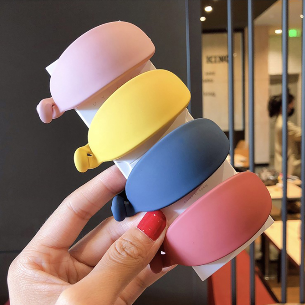 Kẹp Tóc Móng Vuốt Hình Quả Chuối Màu Sắc Ngọt Ngào Đáng Yêu Cho Nữ