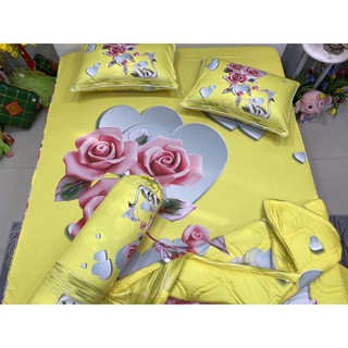 Drap thun lạnh 5D cao cấp ( 4 màu)