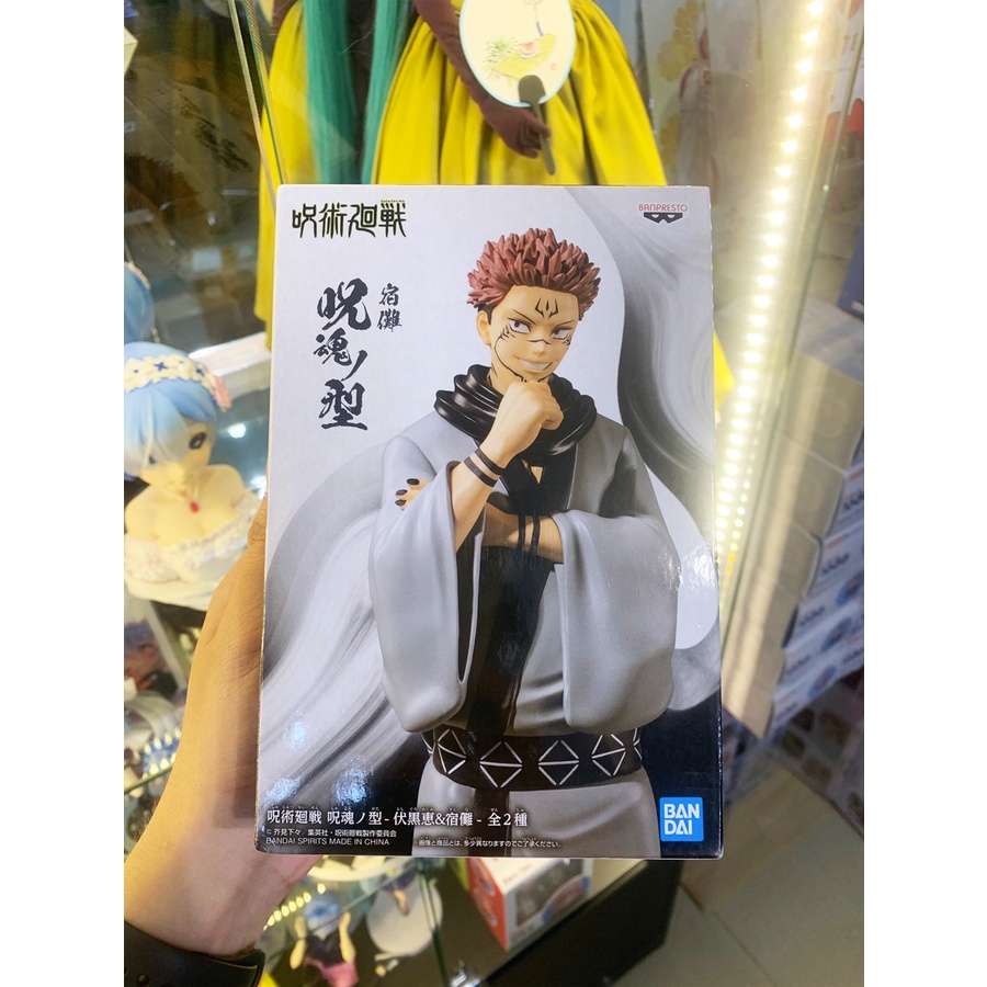 Mô Hình Chính Hãng Anime Jujutsu Kaisen, Chú Thuật Hồi Chiến, Zenin Maki, Gojou Satoru, Sukuna, Miwa Kasumi