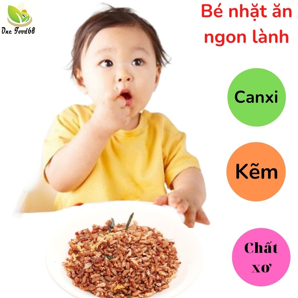 Gạo Lứt Rong Biển Giòn Ngon Sạch, Hàng Chuẩn ăn Liền - GẠO LỨT ĂN DẶM, Ăn Kiêng, Ăn Chay,Giảm Cân - OneFood68