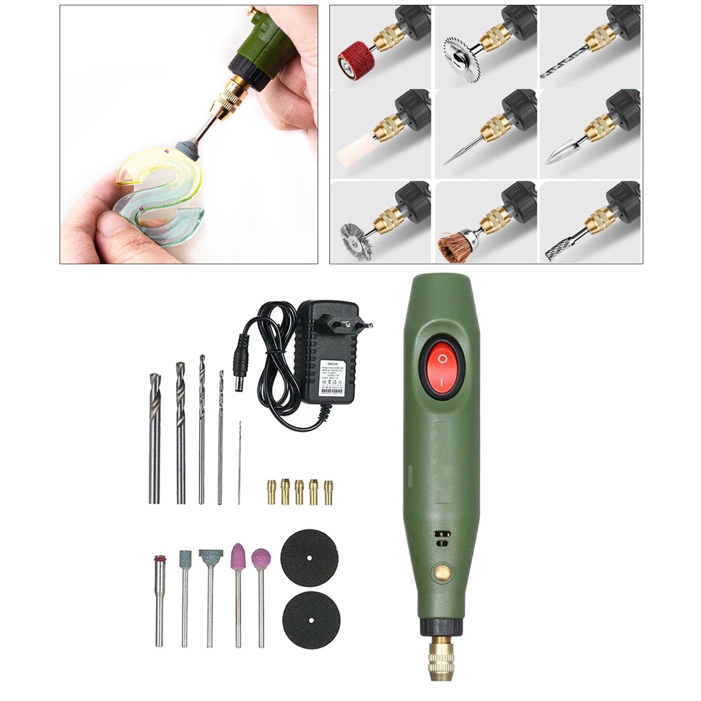 Bộ Dụng Cụ Bút Mài Đánh Bóng Điện Tử Mini Lzdhuiz Shop61