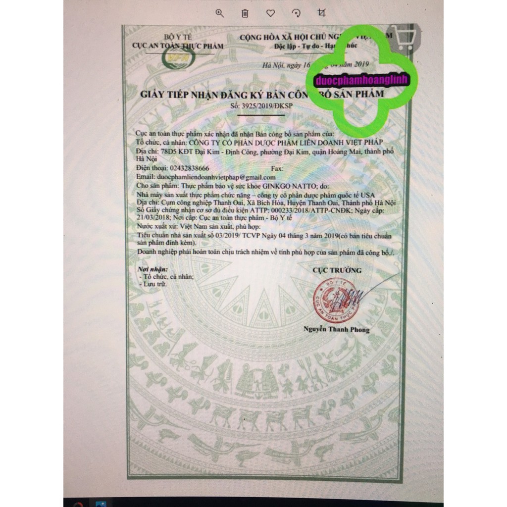 GINKO NATTO  WITH COENZYM Q10 giúp bổ não tuần hoàn não ( 100 viên) | BigBuy360 - bigbuy360.vn