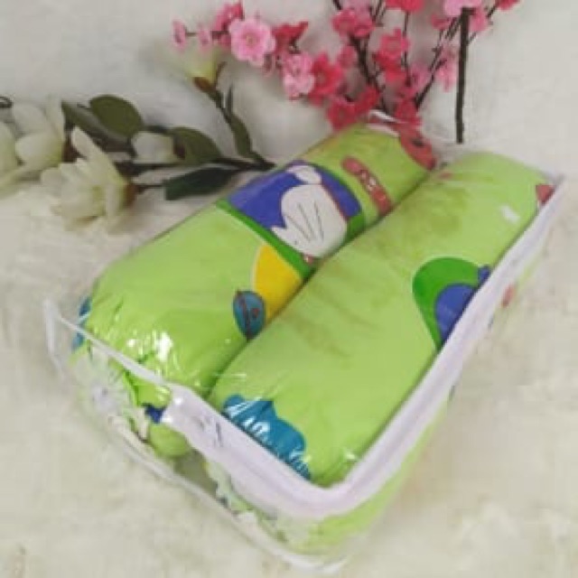 BỘ GỐI ÔM SƠ SINH COTTON KIM HOME (5T 22×50 cm)