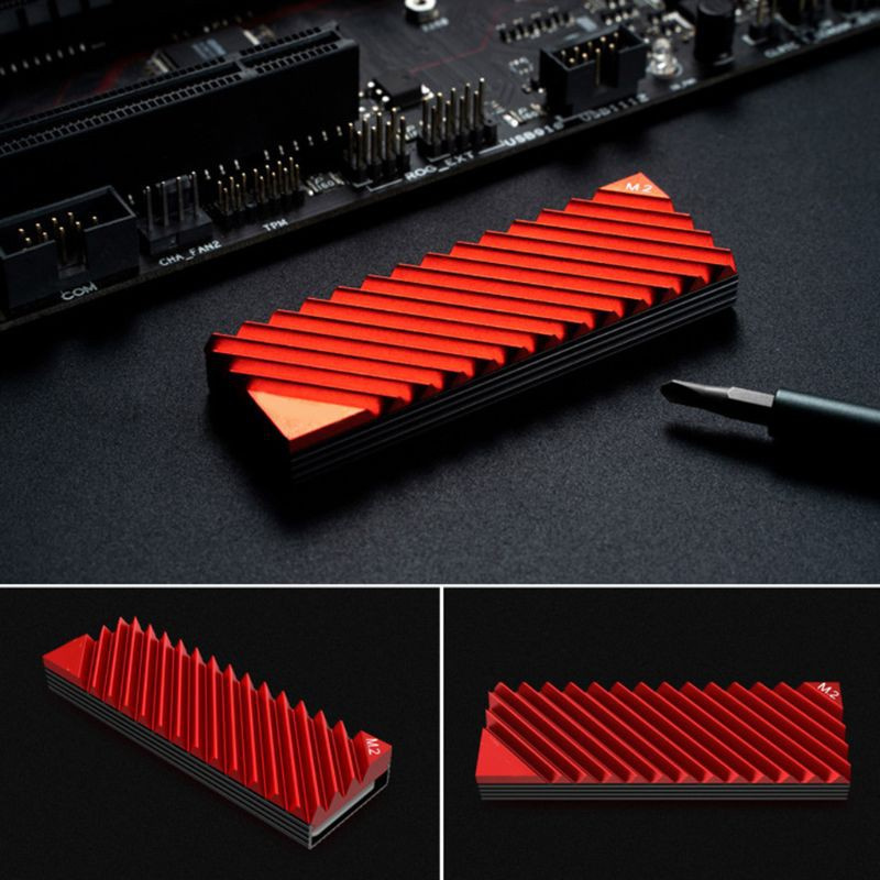 Bộ Tản Nhiệt Ổ Cứng Lidu1 M2-3 M.2 2280 Ssd Bằng Nhôm Cho Máy Tính Bàn