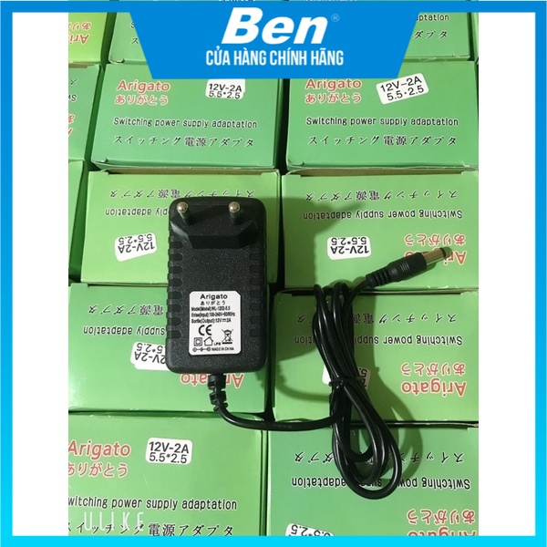 Nguồn 12v 2a chân to 5.5 dùng cho camera - Nguồn Adapter 12v2a chất lượng cao