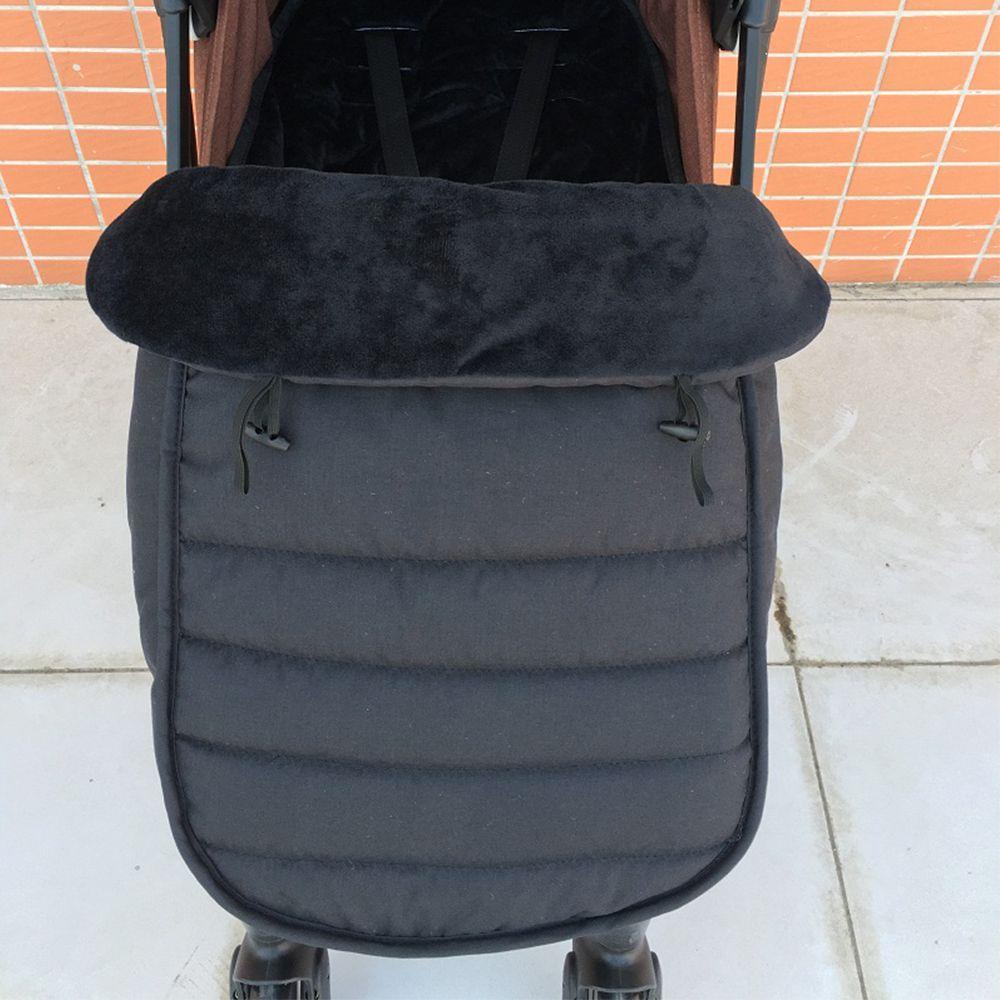 Aaron1 Túi Ngủ Vải Cotton Chống Gió Lạnh Gắn Xe Đẩy Em Bé