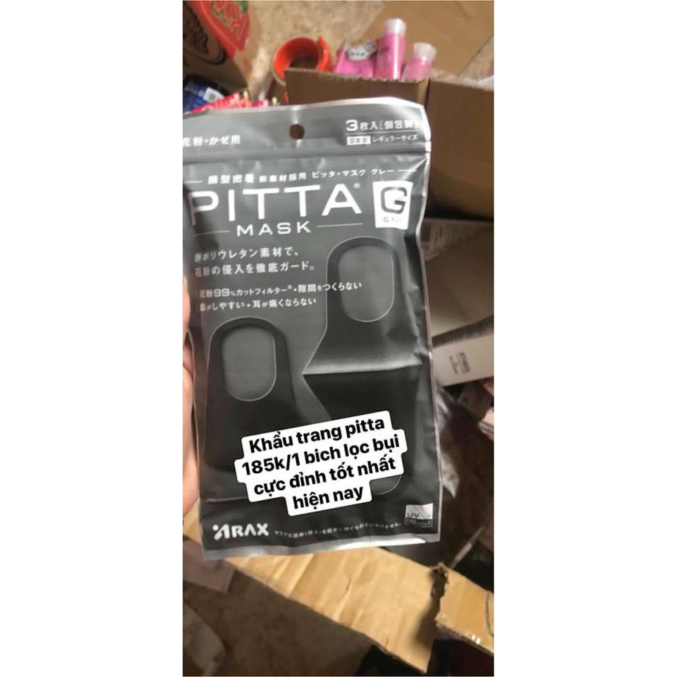 Khẩu trang 3D Pitta Tinh tế và Sang trọng | BigBuy360 - bigbuy360.vn