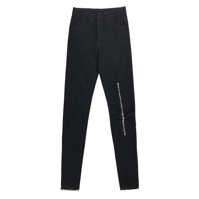 [ORDER] [ORDER] Quần kéo khoá rách gối độc đáo | BigBuy360 - bigbuy360.vn