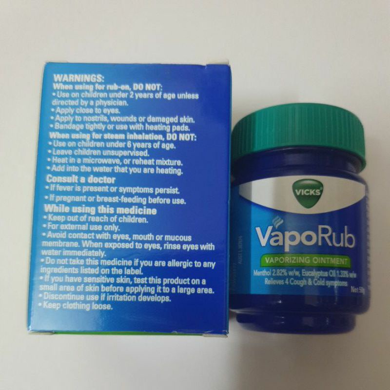 DẦU CÙ LÀ VICKS VAPORUB 50G
