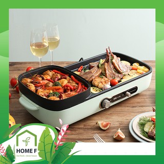 Bếp (Nồi) lẩu nướng BEAR đa năng cho gia đình DKL-C15G1