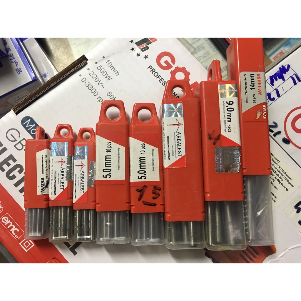 MŨI KHOAN INOX  KHOAN GỖ KHOAN SẮT CAO CẤP