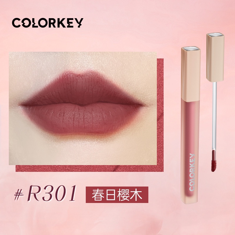 COLORKEY Son Bóng Dưỡng Ẩm Màu Sắc Long Lanh Dành Cho Nữ