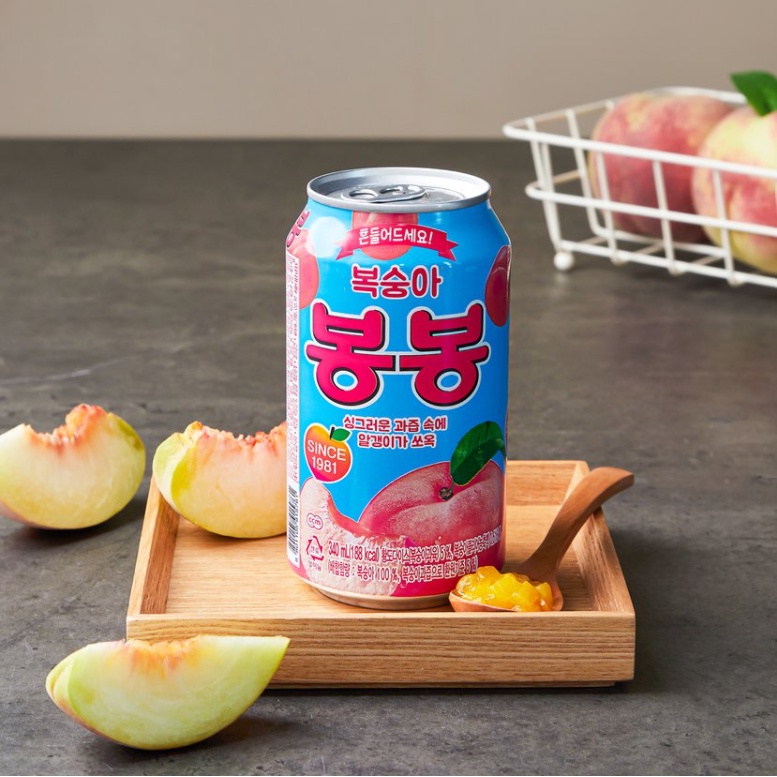 NƯỚC TRÁI CÂY BONGBONG HÀN QUỐC 340ML