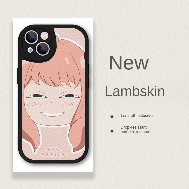 SPY X FAMILY Anya Ốp Điện Thoại Họa Tiết Phim Hoạt Hình Cho iPhone 13 12 11 pro promax x xs xsmax xr 7 8 plus