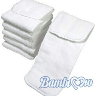 Miếng lót trắng sơ tre cao cấp Bambimio