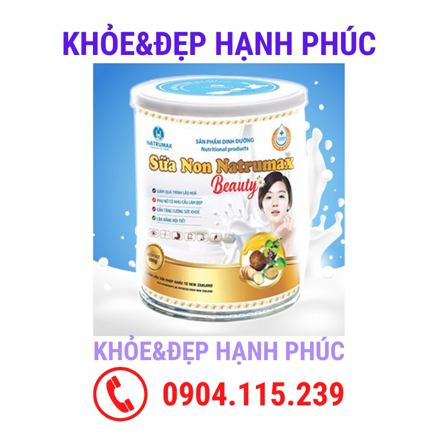 Sữa non natrumax hỗ trợ làm đẹp – 800 gr/hộp