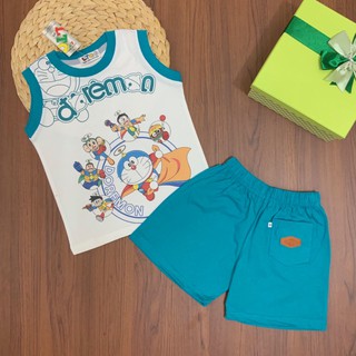 ĐỒ BỘ BÉ TRAI SÁT NÁCH IN HÌNH DOREMON