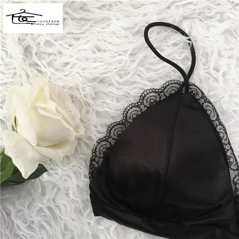 Áo Lót Nâng Ngực Không Gọng Phối Ren Hở Lưng Gợi Cảm Hàng Bán Chạy Dành Cho Bạn Nữ