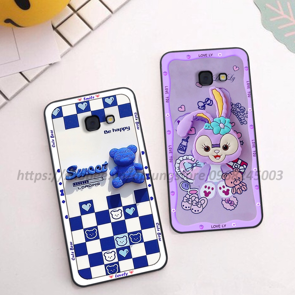 Ốp lưng Samsung A3-A5-A7 2016 / C9 / C9 Pro / A9 in hình 3D gấu cute cool ngầu giả nổi.