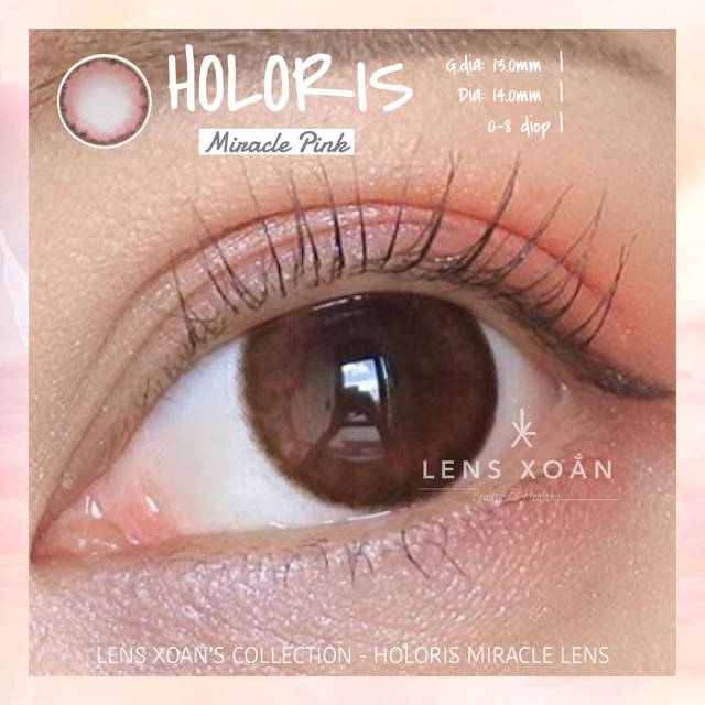 ÁP TRÒNG HOLORIS MIRACLE PINK